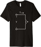 Electrical Engineer Electrical Circuit Premium T-Shirt